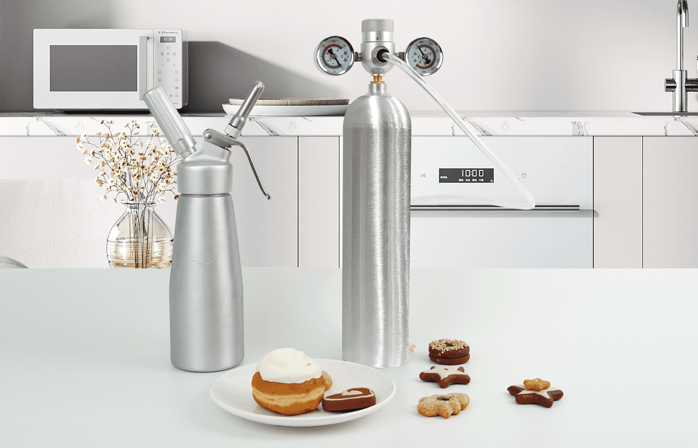 OASIS IMPEX food-grade nitrous oxide cylinders for B2B culinary and beverage supply